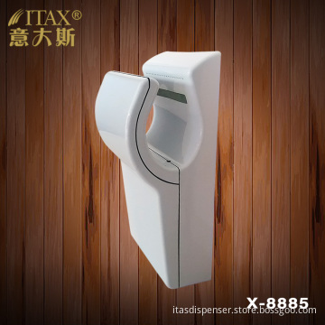ABS plastic Standing 5-7S drying time toilet home hotel office Automatic Jet Hand Dryer